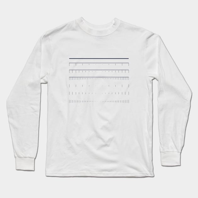 Heartbeats Sound beats Long Sleeve T-Shirt by echopico